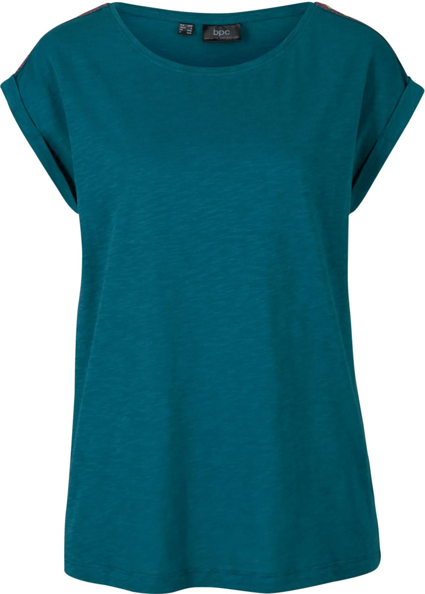 bonprix bonprix Camiseta tipo boxy Verde azulado Online