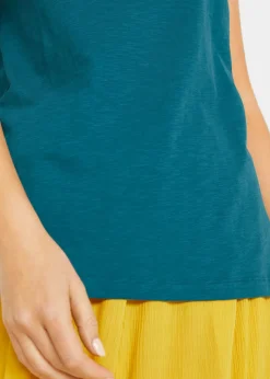 bonprix bonprix Camiseta tipo boxy Verde azulado Online