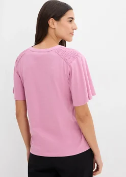 bonprix bonprix Camiseta tipo túnica Malva Best
