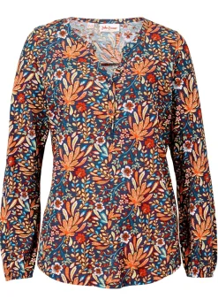 bonprix bonprix Camiseta túnica Naranja de flores Discount
