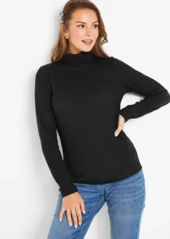 bonprix bonprix Camiseta térmica cálida Negro Hot