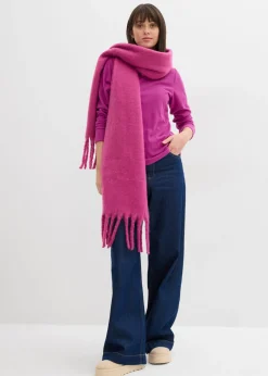 bonprix bonprix Camiseta térmica con cuello alto Fucsia oscuro New