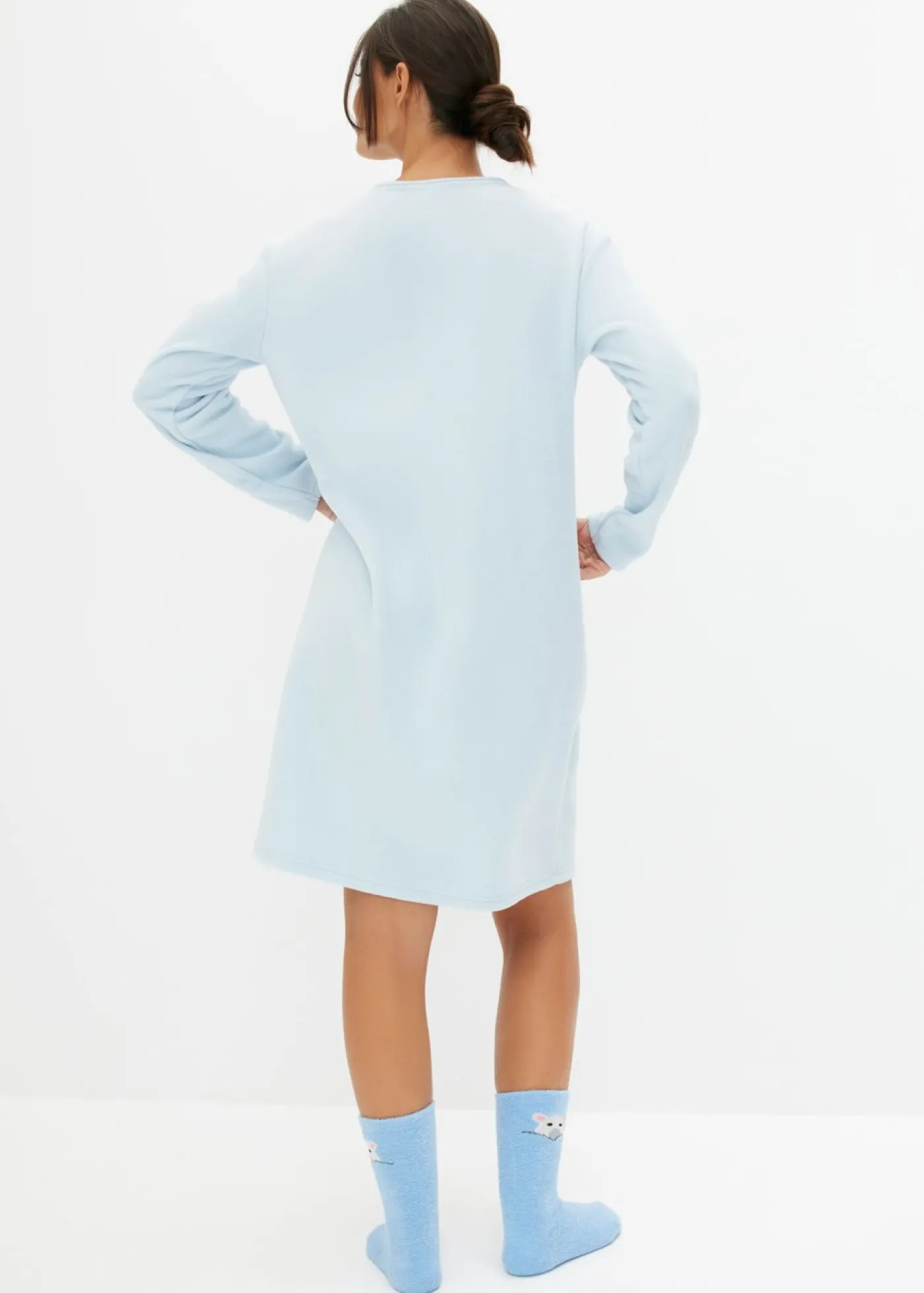 bonprix bonprix Camisón azul pálido Hot