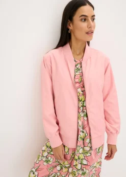 bonprix bonprix Cazadora rosa pálido Online