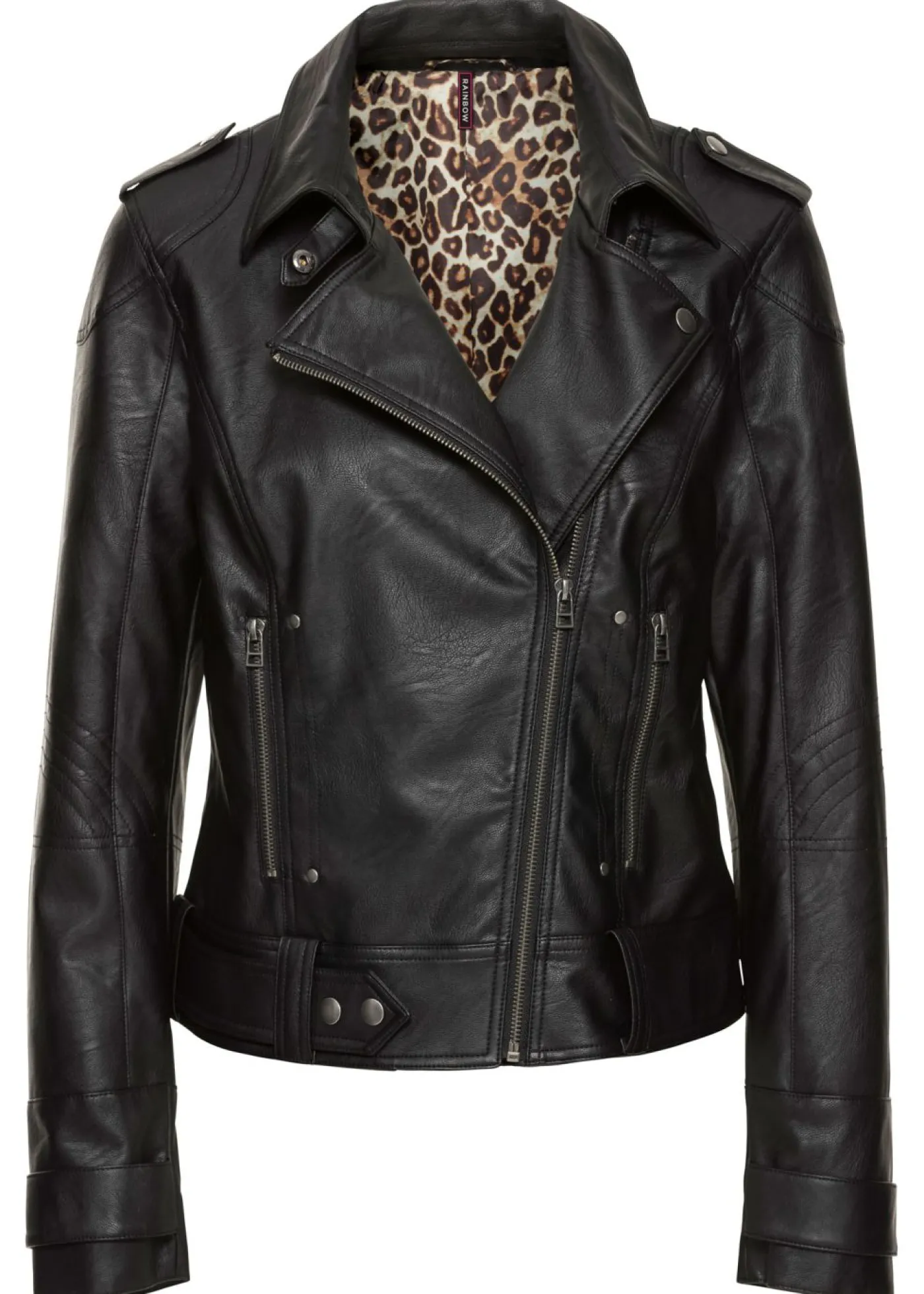 bonprix bonprix Cazadora de estilo biker Negro New