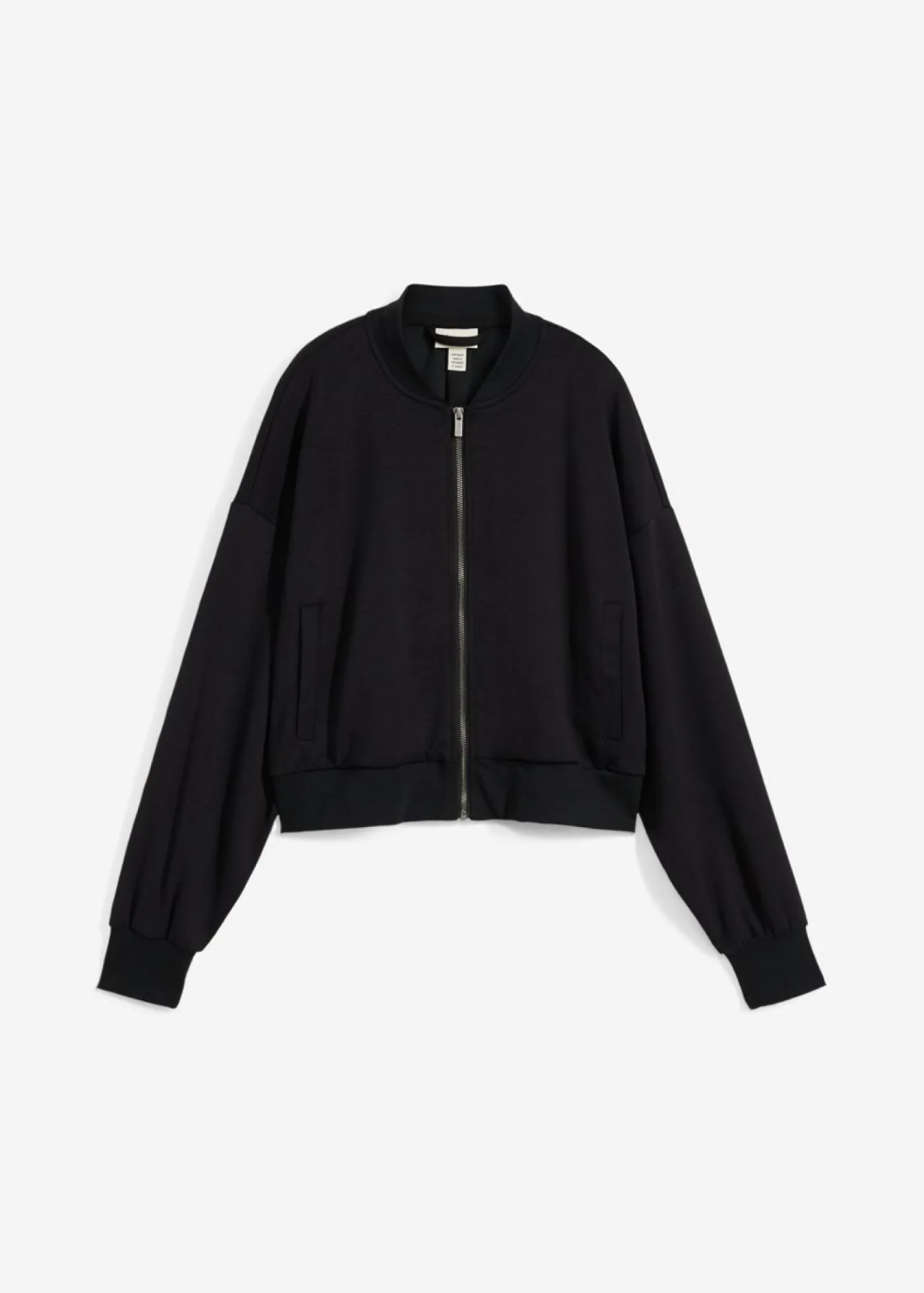 bonprix bonprix Cazadora de neopreno de suave mezcla de viscosa Negro Discount