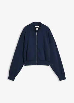 bonprix bonprix Cazadora de neopreno de suave mezcla de viscosa Azul marino Best
