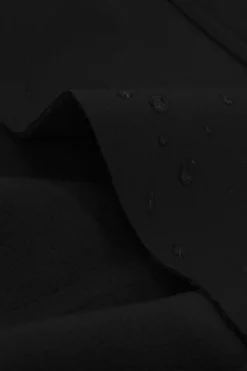 bonprix bonprix Cazadora de tejido suave impermeable Negro