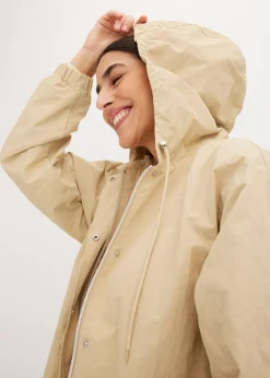bonprix bonprix Cazadora holgada Beige verdoso Discount
