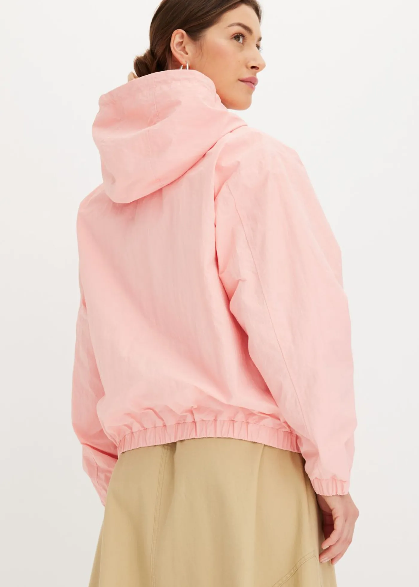 bonprix bonprix Cazadora holgada rosa pálido