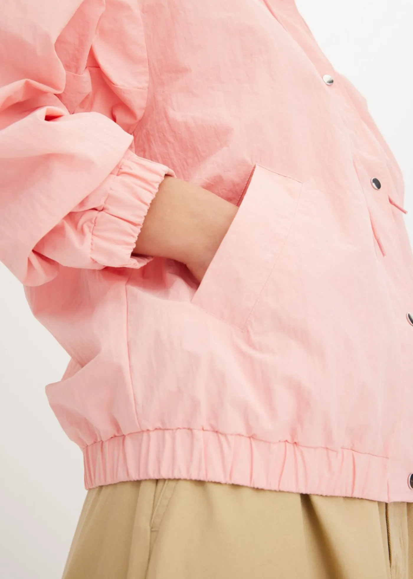 bonprix bonprix Cazadora holgada rosa pálido