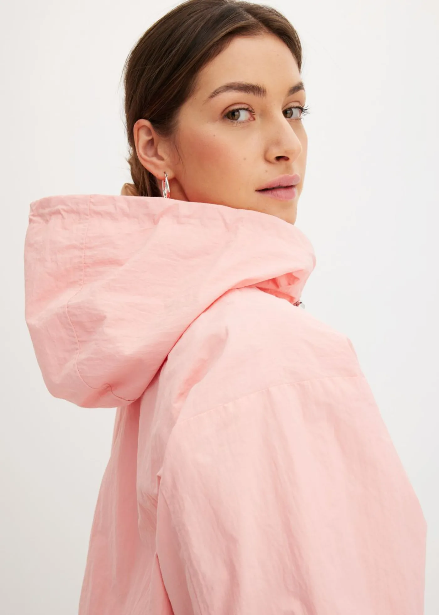 bonprix bonprix Cazadora holgada rosa pálido