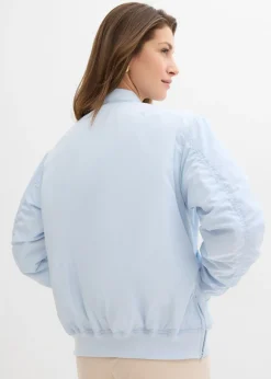 bonprix bonprix Cazadora ligeramente acolchada azul pálido Best