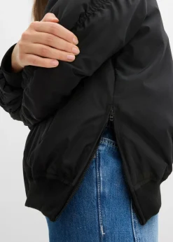 bonprix bonprix Cazadora ligeramente acolchada Negro