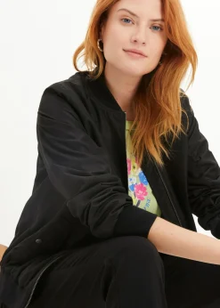 bonprix bonprix Cazadora oversize Negro Clearance