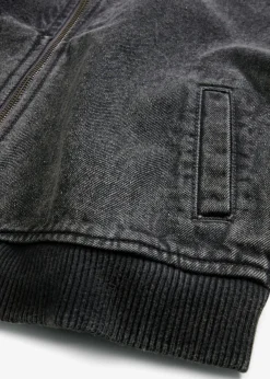 bonprix bonprix Cazadora vaquera denim gris oscuro usado Sale