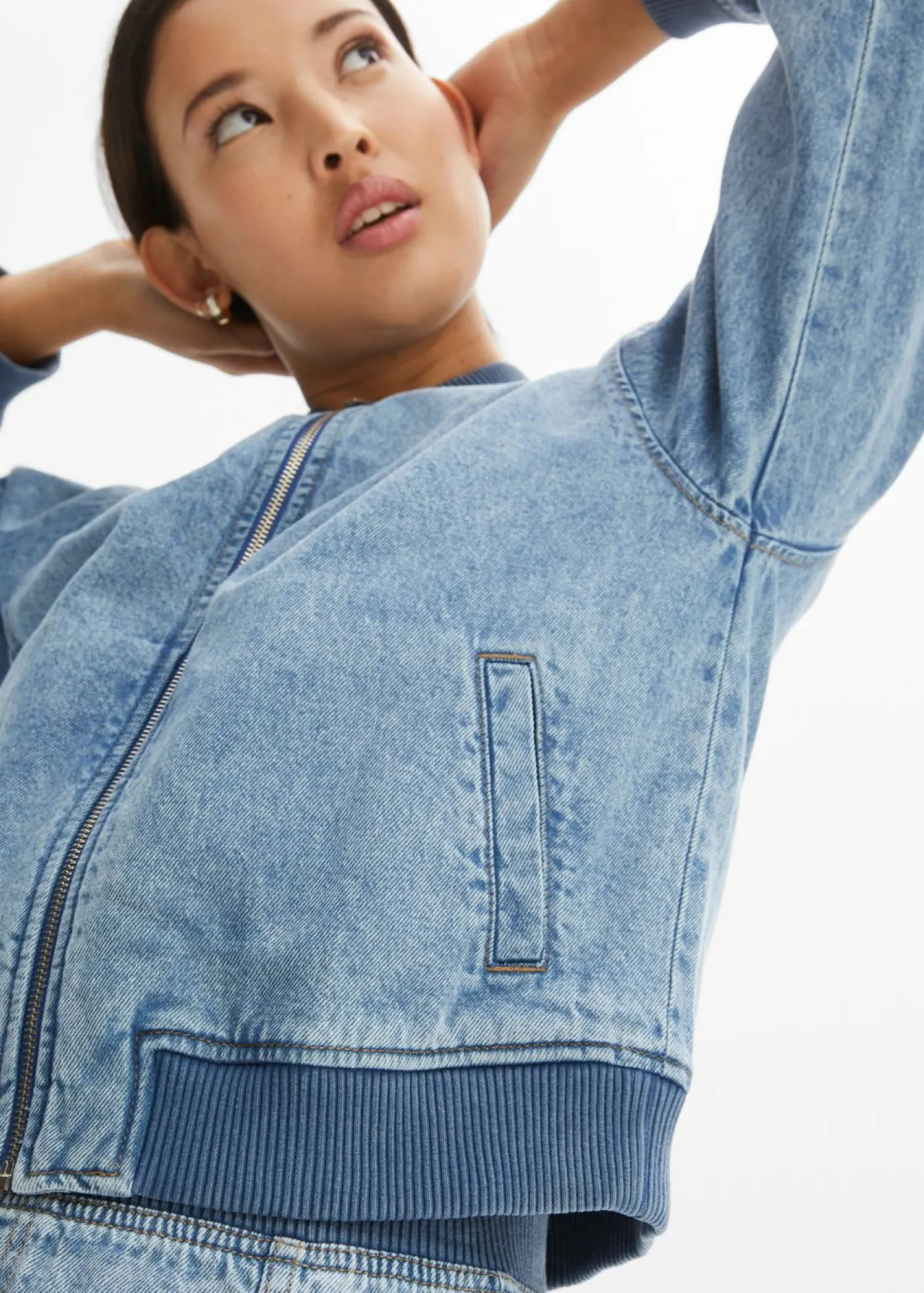 bonprix bonprix Cazadora vaquera Denim claro Best