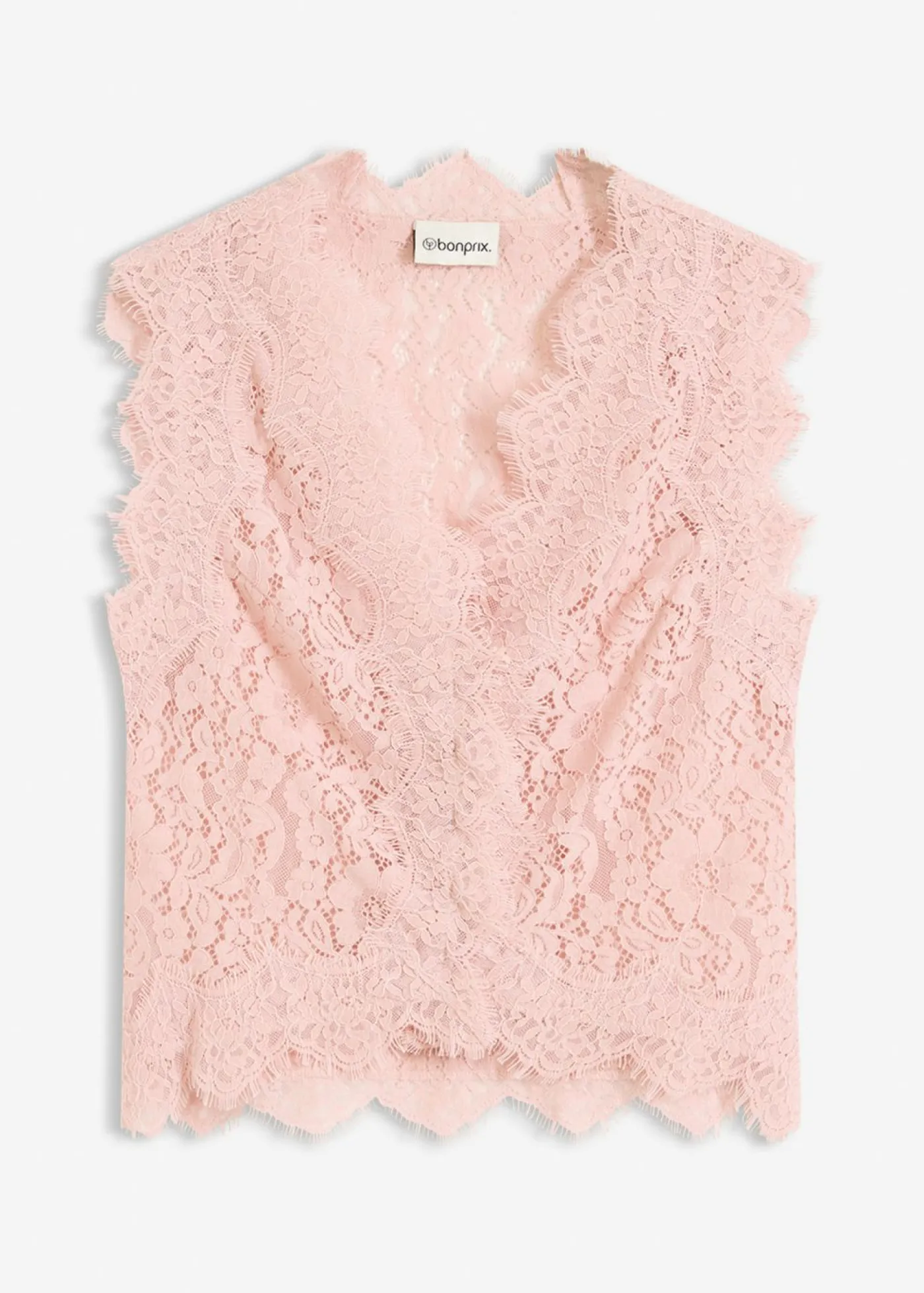 bonprix bonprix Chaleco de encaje Rosa vintage Clearance