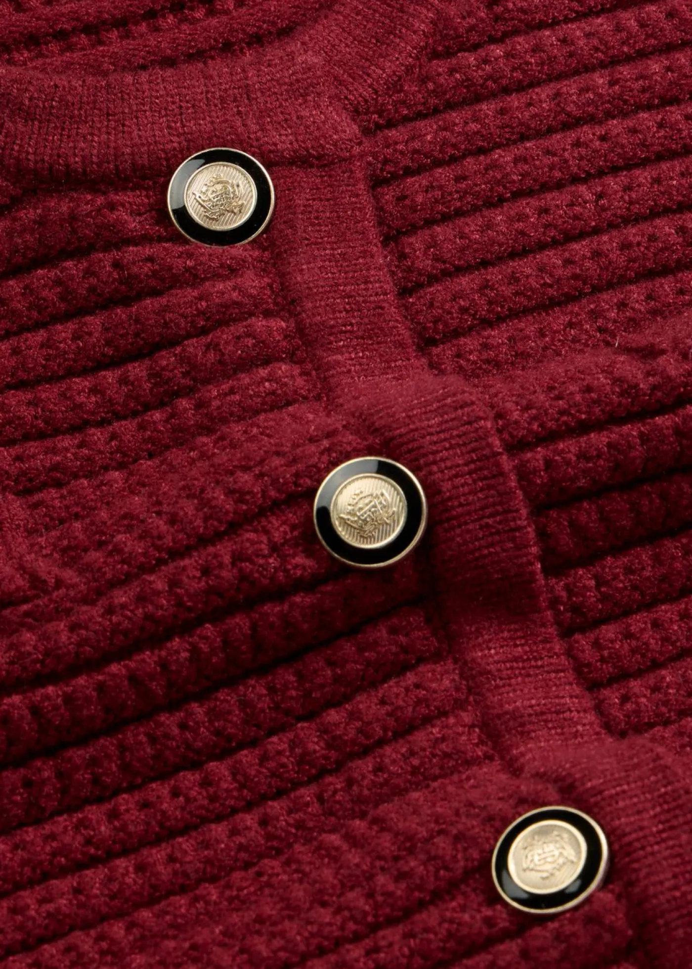bonprix bonprix Chaleco de punto con contenido de viscosa Rojo rubí New
