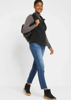 bonprix bonprix Chaleco polar con bolsillos Negro Discount