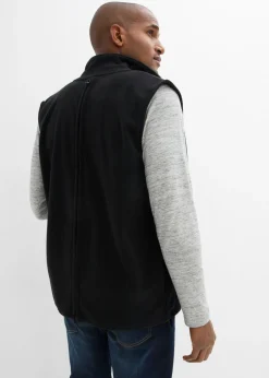 bonprix bonprix Chaleco portabebés 3 en 1 con función de porteo delantero y trasero para hombres Negro