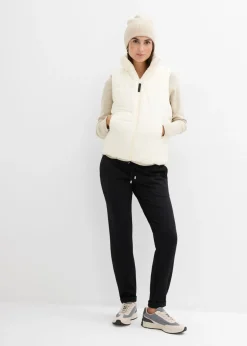 bonprix bonprix Chaleco reversible premamá/de porteo 4 en 1 Beige-blanco lana Online