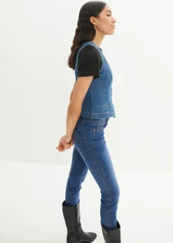 bonprix bonprix Chaleco vaquero elástico Denim Clearance