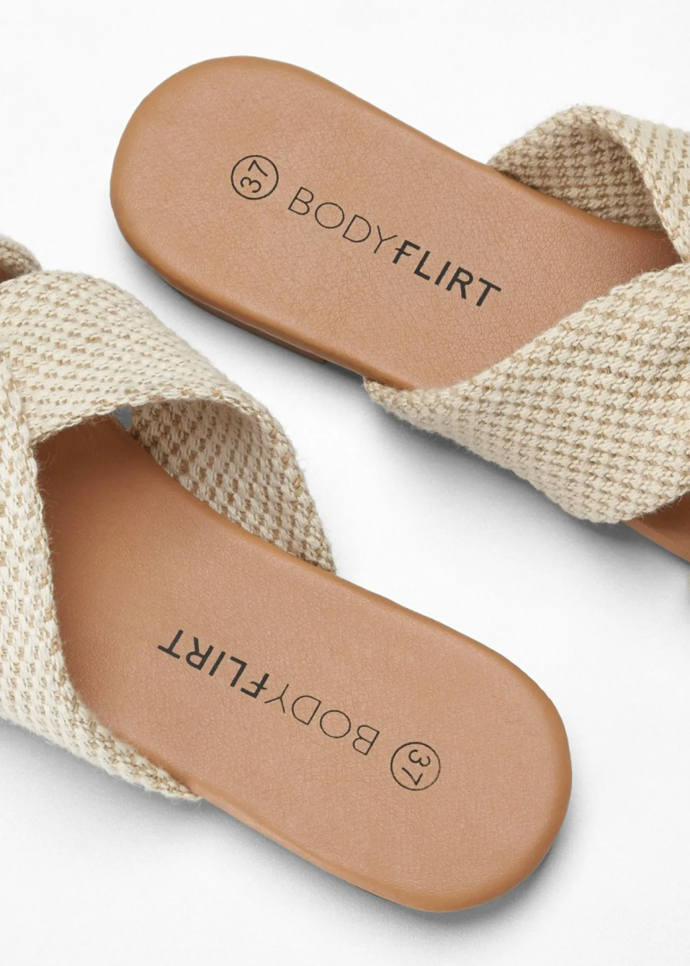 bonprix bonprix Chancletas Beige New