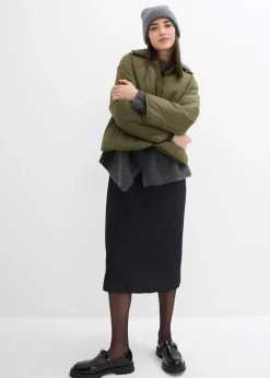bonprix bonprix Chaqueta acolchada Verde oliva oscuro Clearance
