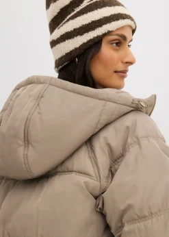 bonprix bonprix Chaqueta acolchada con corte holgado Verde oliva claro Sale