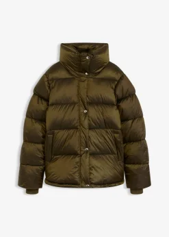 bonprix bonprix Chaqueta acolchada con corte holgado Oliva Best