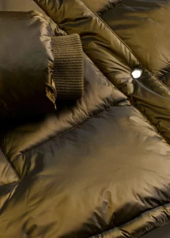 bonprix bonprix Chaqueta acolchada con corte holgado Oliva Best