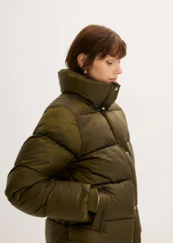 bonprix bonprix Chaqueta acolchada con corte holgado Oliva Best