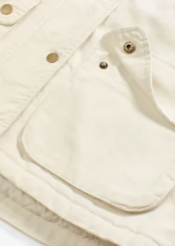 bonprix bonprix Chaqueta acolchada de sarga Beige natural