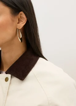 bonprix bonprix Chaqueta acolchada de sarga Beige natural