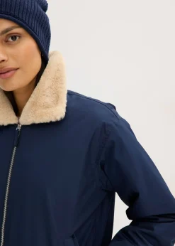 bonprix bonprix Chaqueta acolchada para exteriores azul tinta