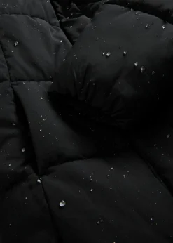 bonprix bonprix Chaqueta acolchada premamá 3 en 1 repelente al agua con inserto para porteo Negro Best