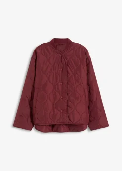 bonprix bonprix Chaqueta acolchada ultraligera con corte holgado mora oscuro Clearance