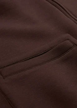 bonprix bonprix Chaqueta corta de neopreno Marrón oscuro Outlet
