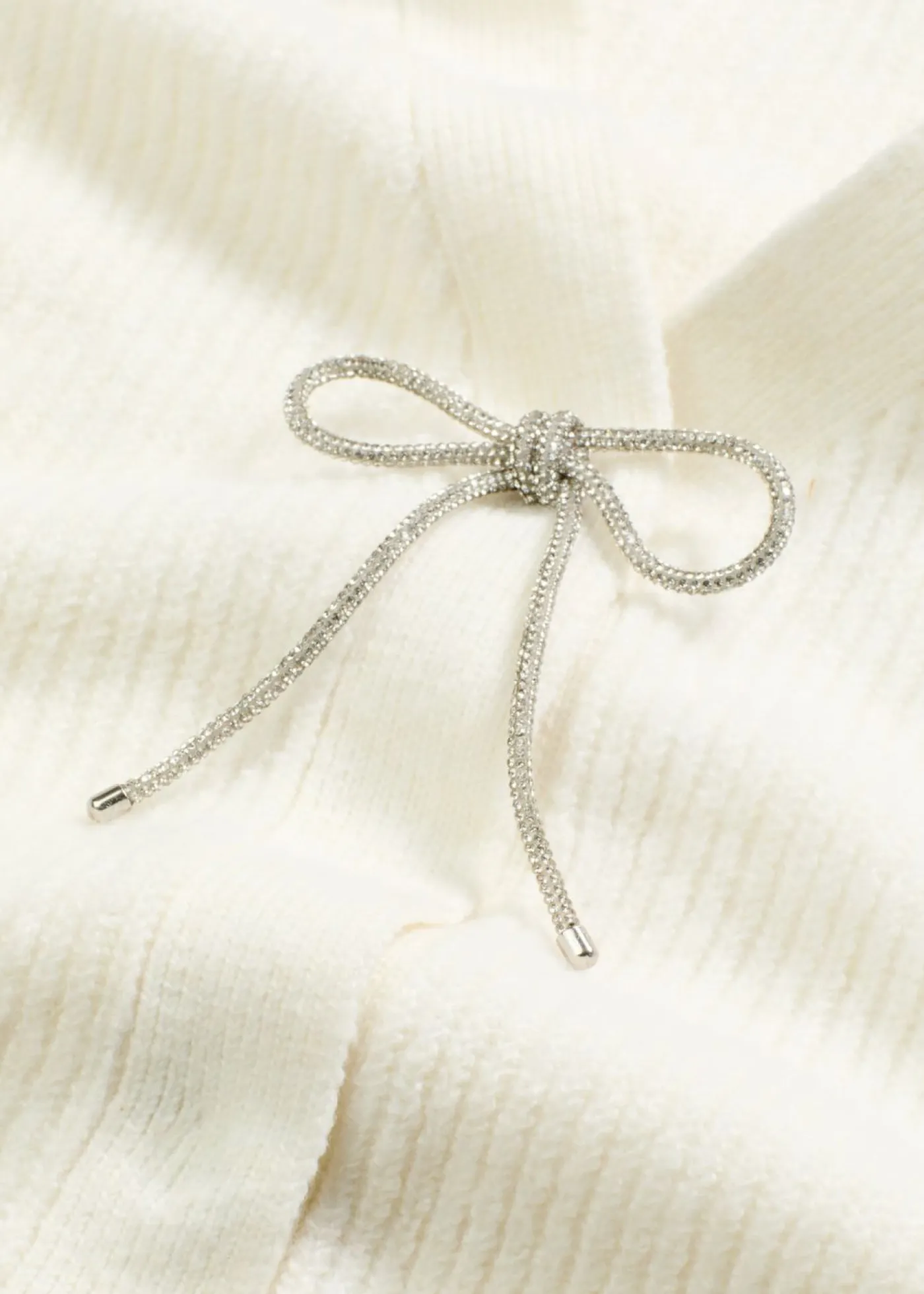 bonprix bonprix Chaqueta corta de punto Blanco lana Hot