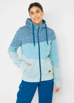 bonprix bonprix Chaqueta de chándal azul atlántico moteado Sale