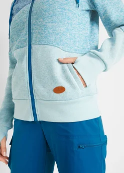 bonprix bonprix Chaqueta de chándal azul atlántico moteado Sale
