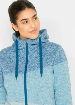 bonprix bonprix Chaqueta de chándal azul atlántico moteado Sale