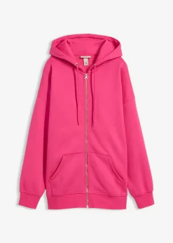 bonprix bonprix Chaqueta de chándal con capucha Pink lady New