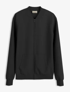 bonprix bonprix Chaqueta de chándal de neopreno con cremallera Negro Hot