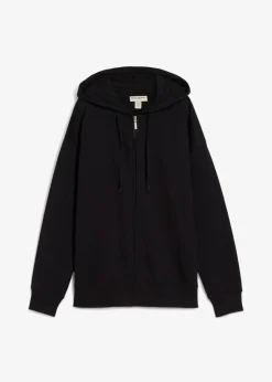 bonprix bonprix Chaqueta de chándal larga Negro Discount