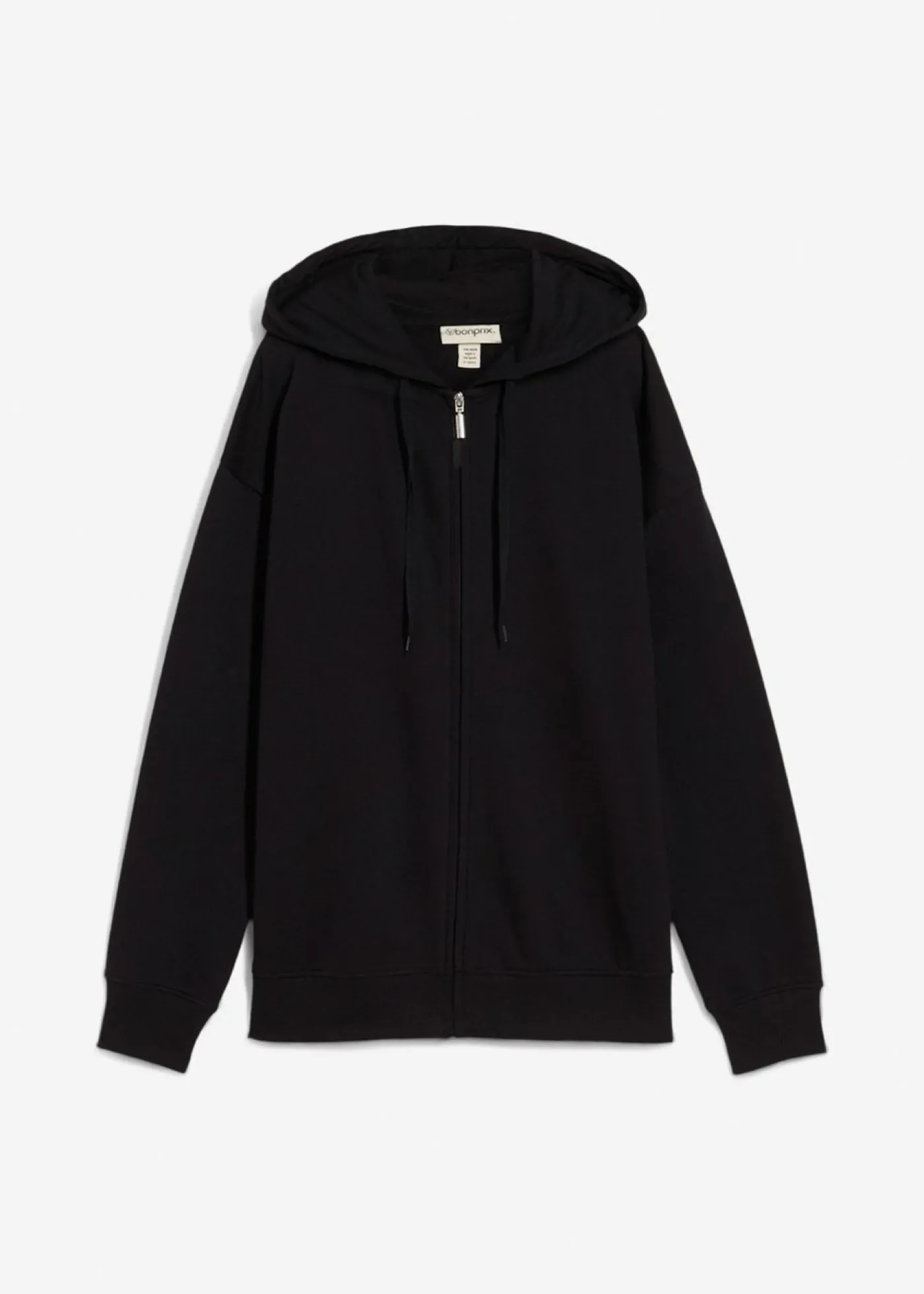 bonprix bonprix Chaqueta de chándal larga Negro Discount