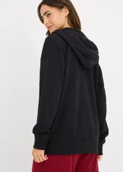 bonprix bonprix Chaqueta de chándal larga Negro Discount