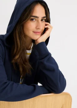 bonprix bonprix Chaqueta de chándal larga Azul marino Online