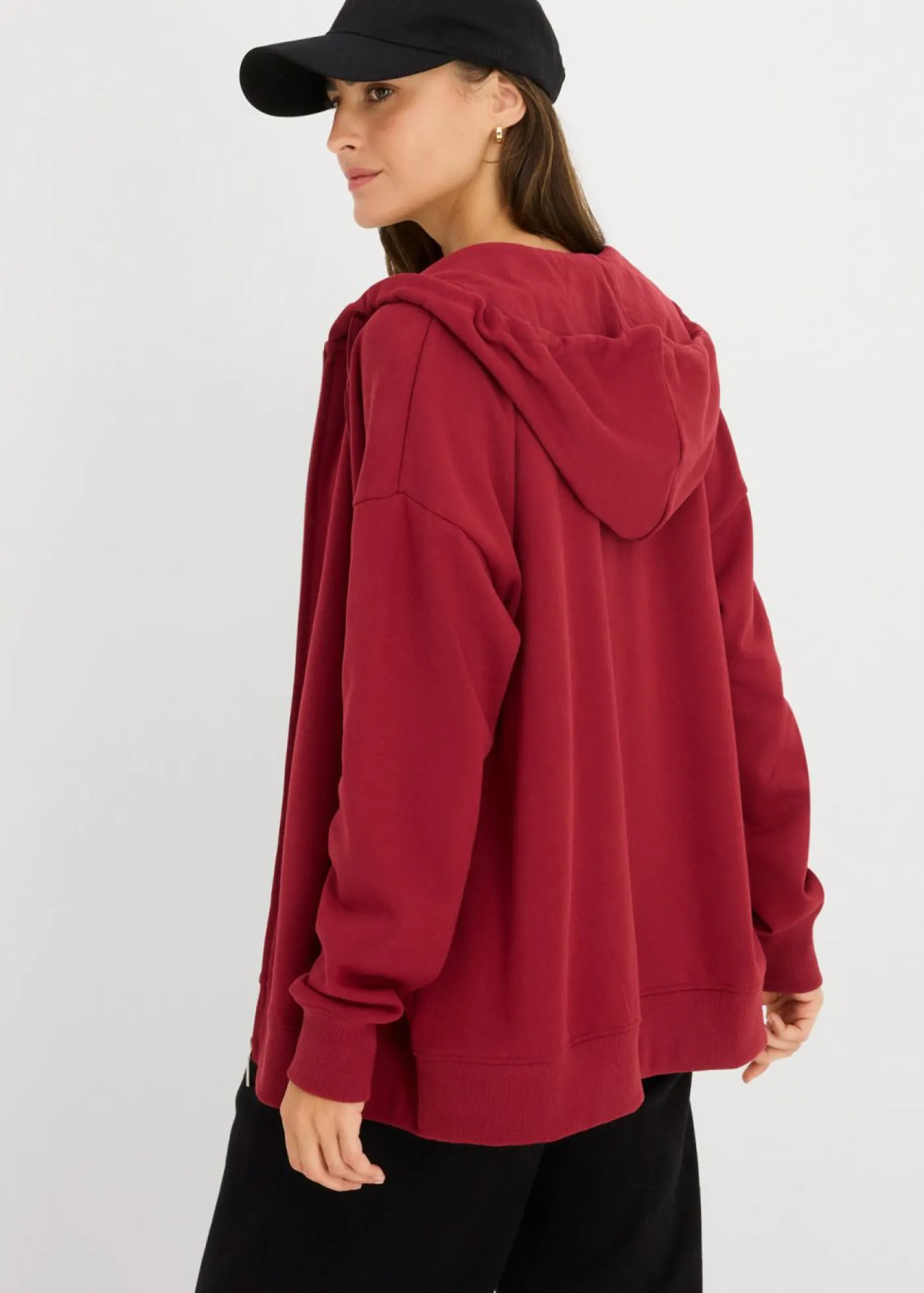 bonprix bonprix Chaqueta de chándal larga Ciruela Best